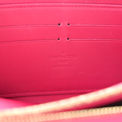 Louis Vuitton Vernis Zippy Wallet Fuchsia 6 of 12