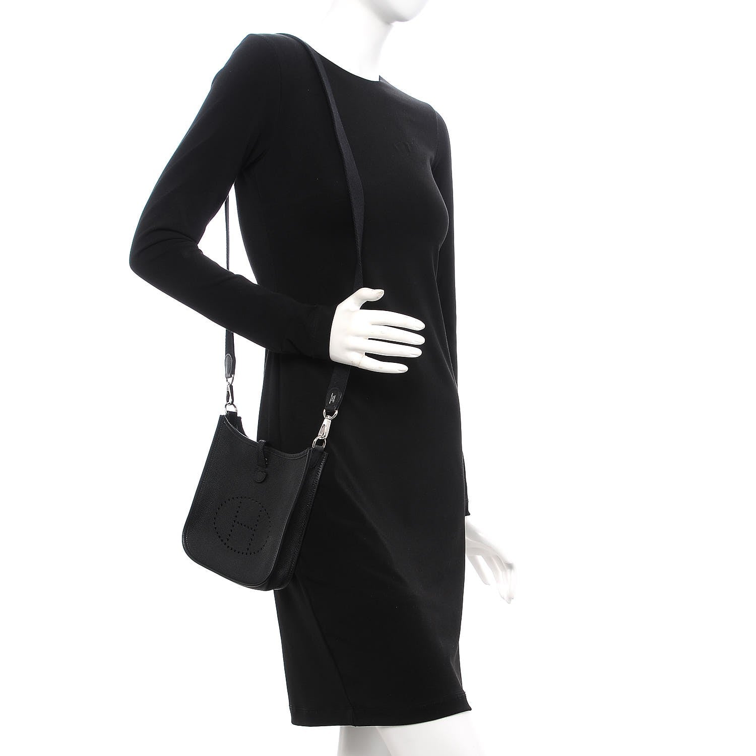 Hermes Epsom Evelyne TPM Black 2 of 8