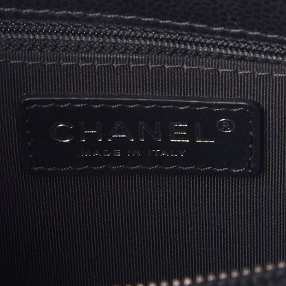 Chanel Caviar Quilted Small City Shopping Tote Black 8 of 9