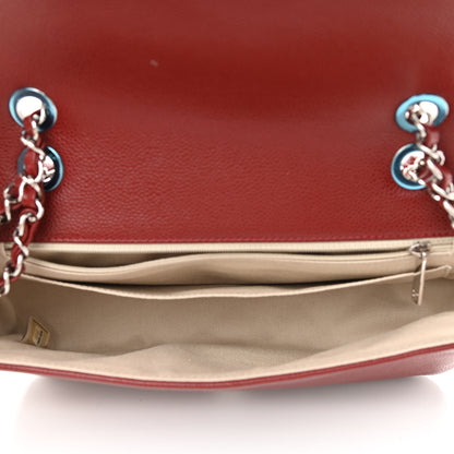 Chanel Caviar Medium Timeless CC Flap Dark Red 5 of 11