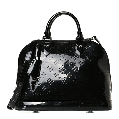 Louis Vuitton Vernis Alma PM Noir Magnetique 1 of 32