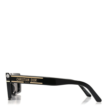 Christian Dior Diorsignature S2U Rectangular Sunglasses Black 3 of 8