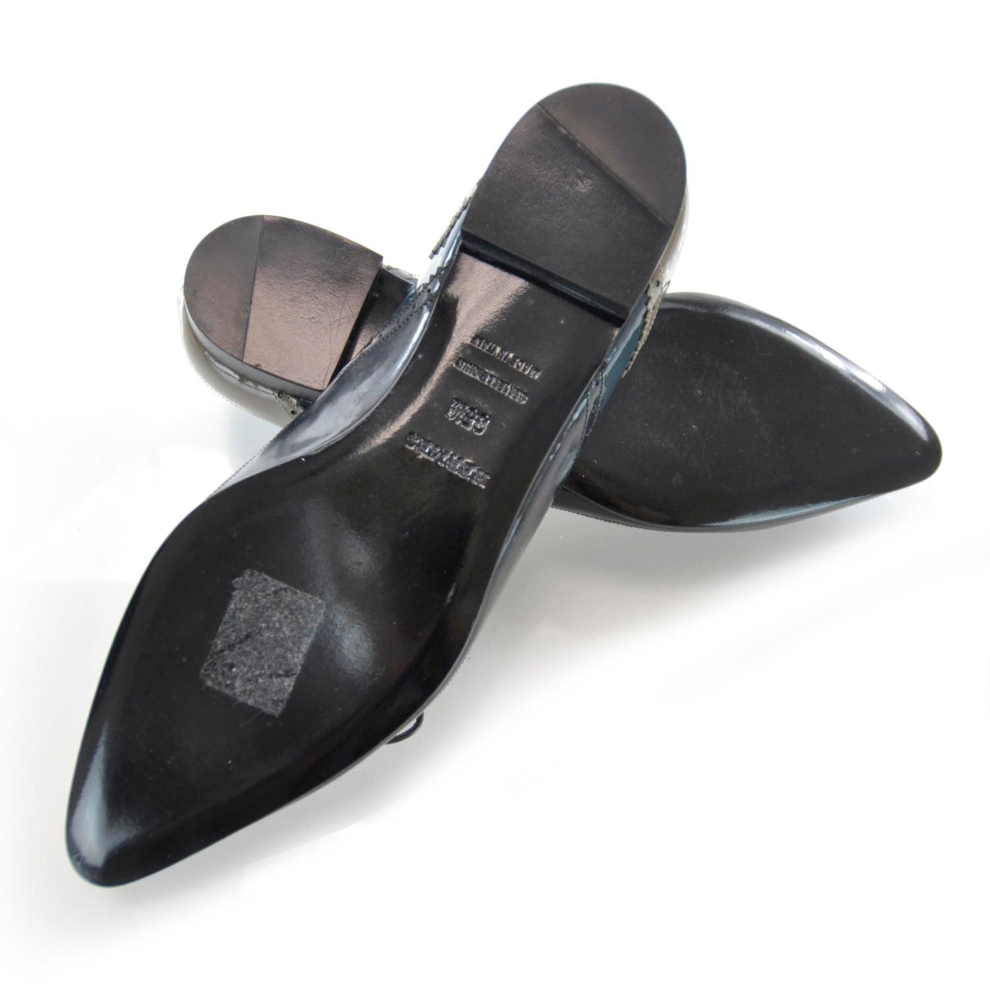 Leather Wing Tip Flats 35.5