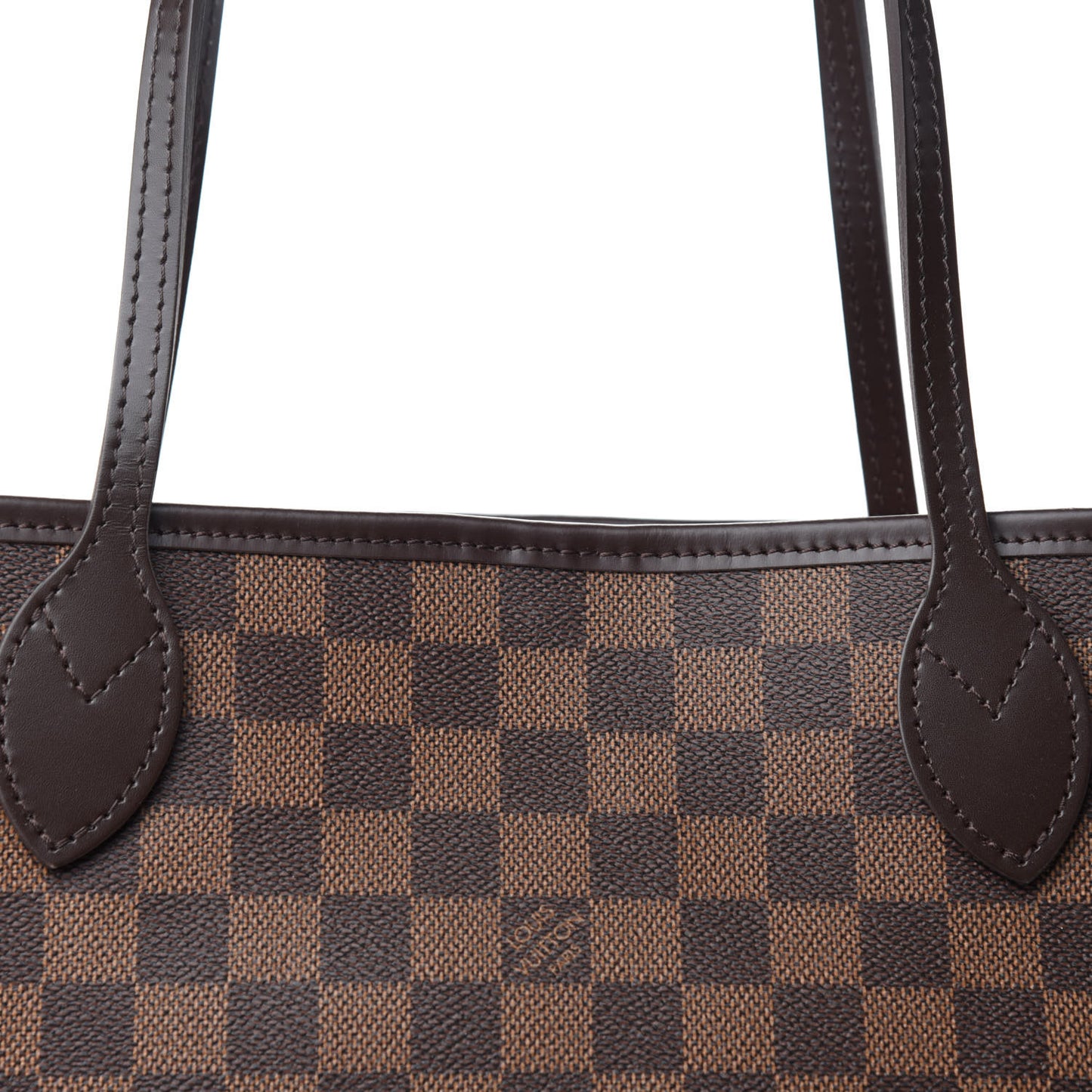 Damier Ebene Neo Neverfull MM Rose Ballerine