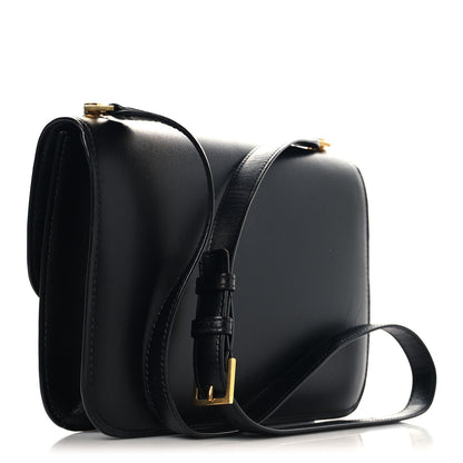 Saint Laurent Smooth Calfskin Carre Satchel Black 3 of 14