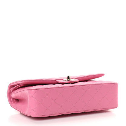 Chanel Caviar Quilted Medium Double Flap Pink 3 of 8