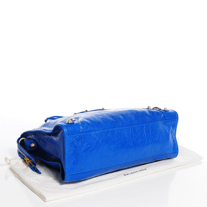 Balenciaga Agneau Giant 12 Gold Hardware City Bleu Lazuli 4 of 16
