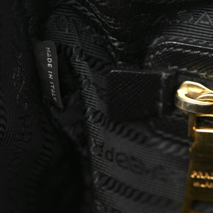 Prada Saffiano Lux Bowler Black 7 of 11