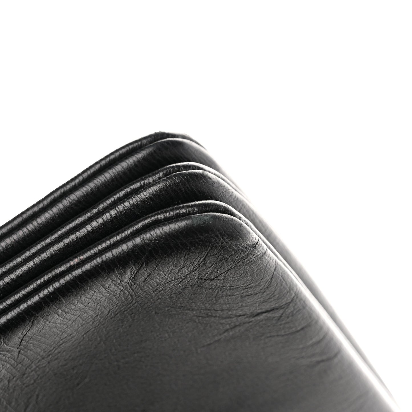 Liege Calfskin Small Trio Crossbody Bag Black