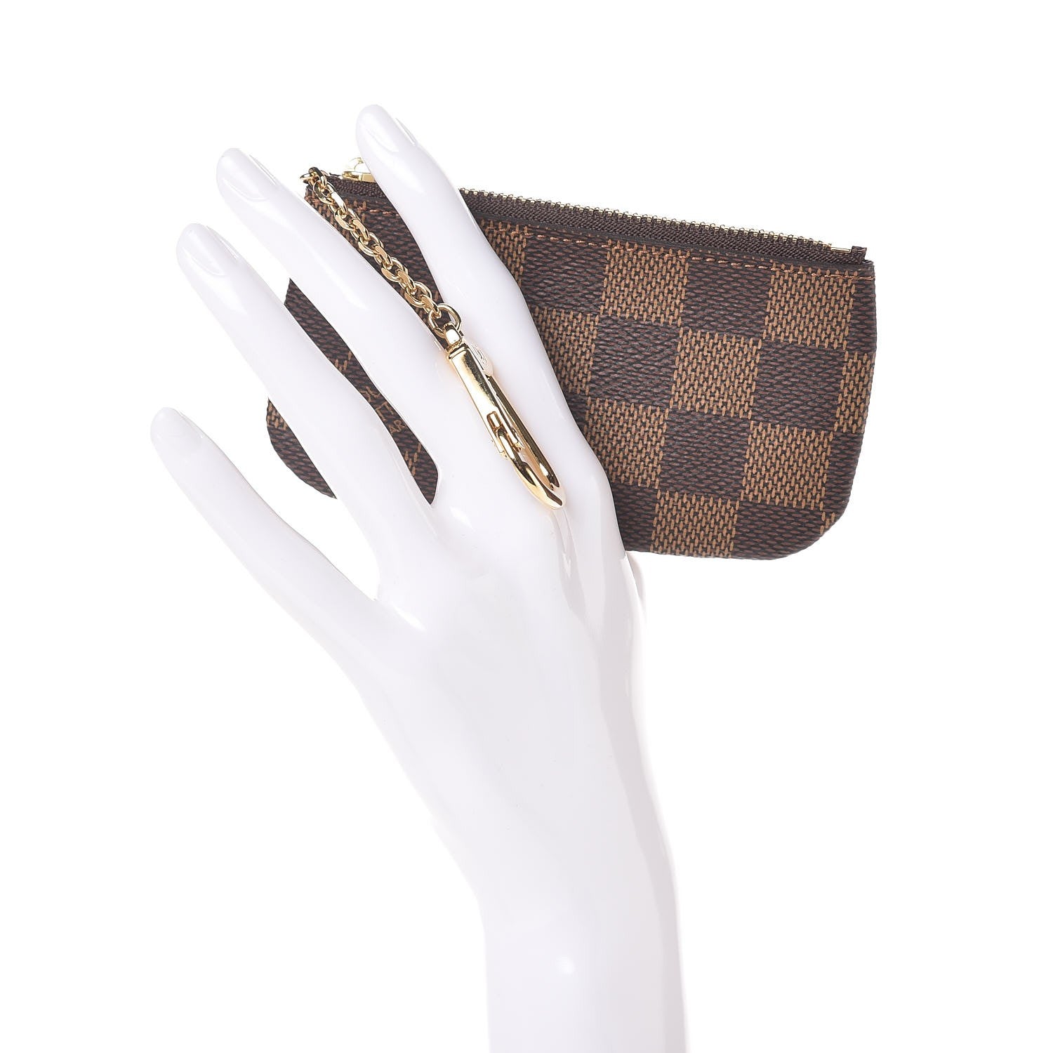 Louis Vuitton Damier Ebene Key Pouch 2 of 6