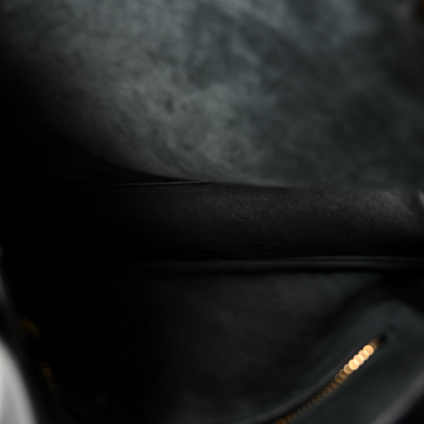 Silky Calfskin Small Ciao Ciao Black