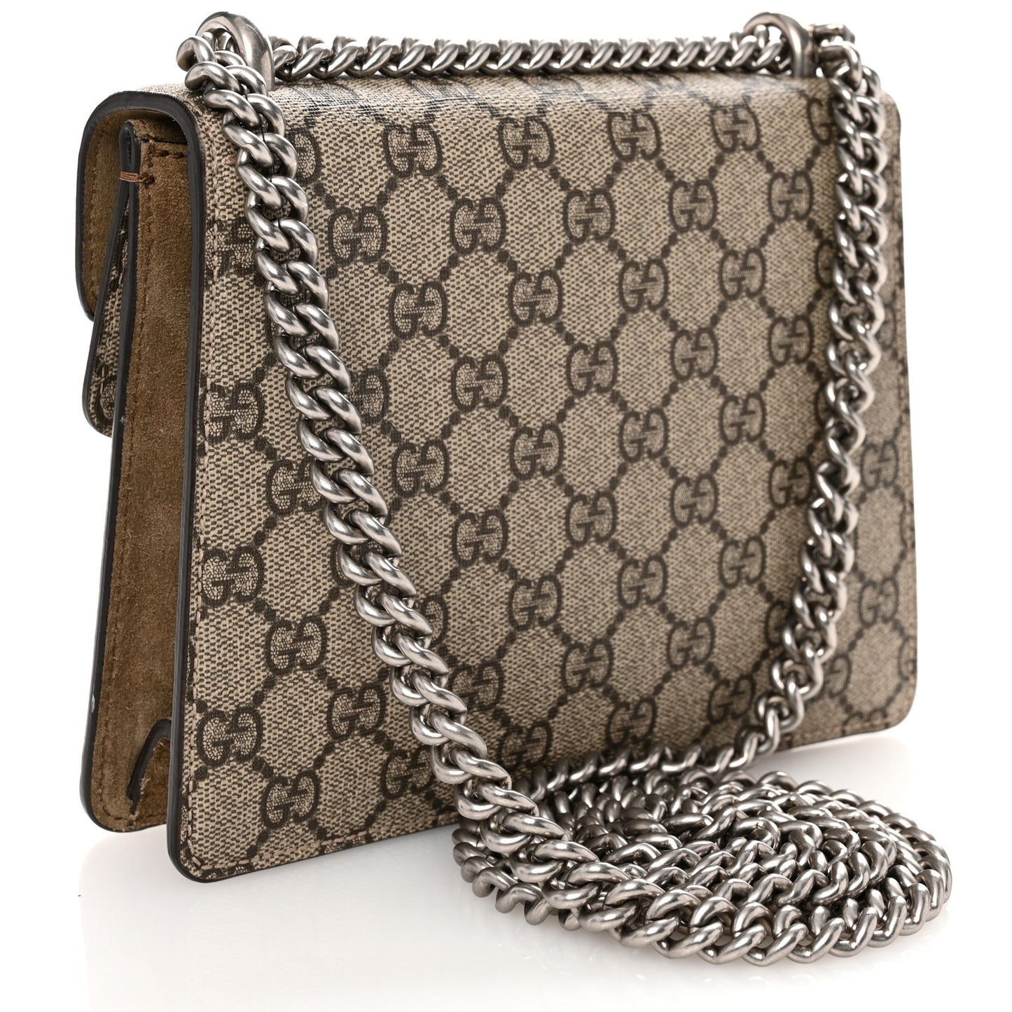 GG Supreme Monogram Mini Dionysus Shoulder Bag Taupe