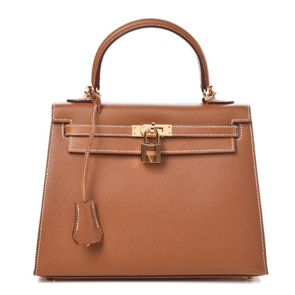 Hermes Epsom Kelly Sellier 25 Gold 1 of 46