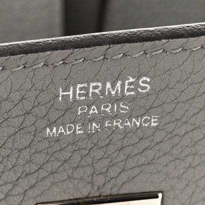 Hermes Togo Birkin 25 Gris Mouette 6 of 11