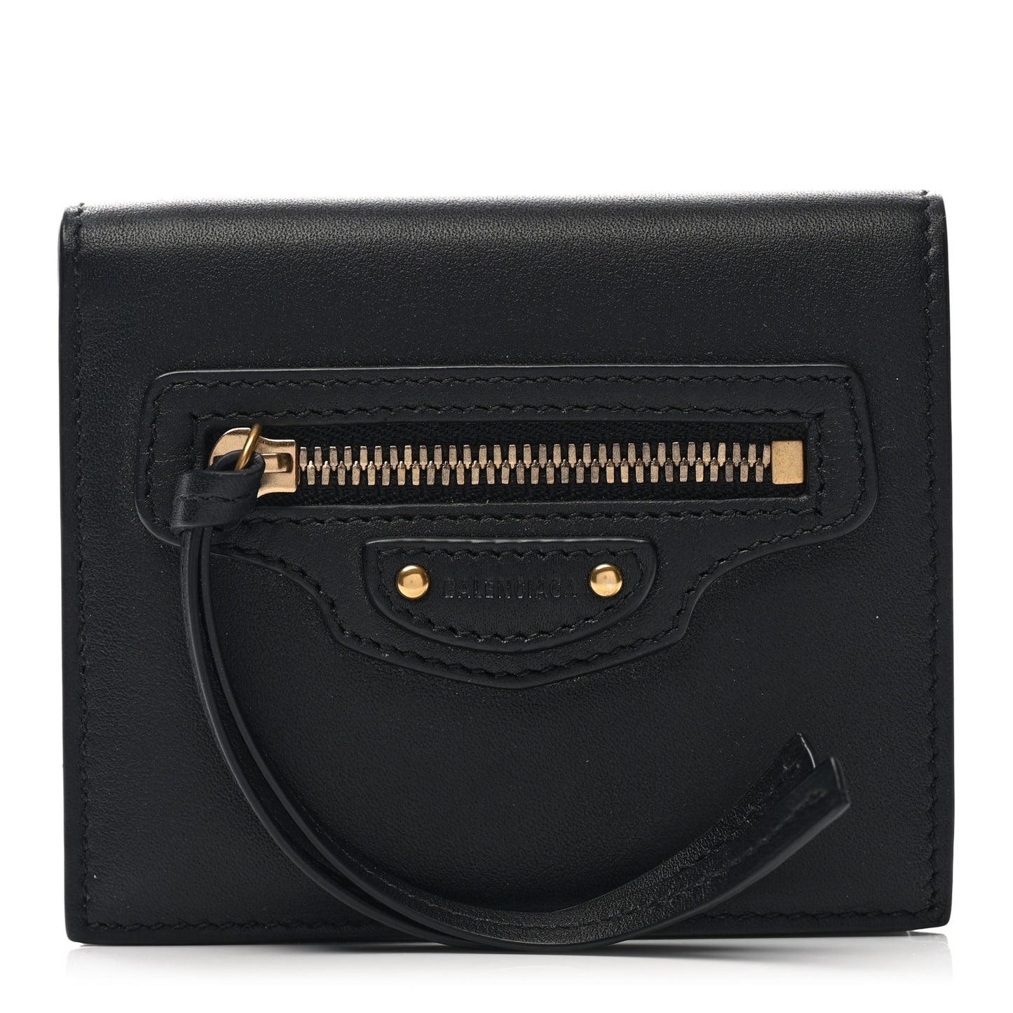 Calfskin Neo Classic Wallet Black