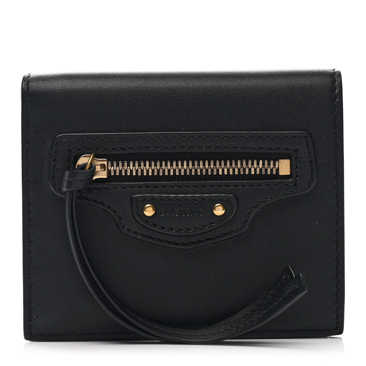Balenciaga Calfskin Neo Classic Wallet Black 1 of 6