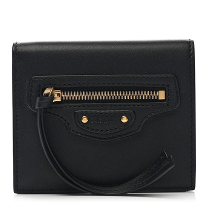 Balenciaga Calfskin Neo Classic Wallet Black 1 of 6