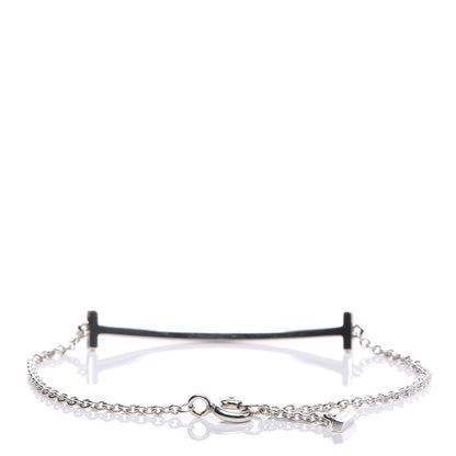 Tiffany Sterling Silver T Smile Bracelet 3 of 7