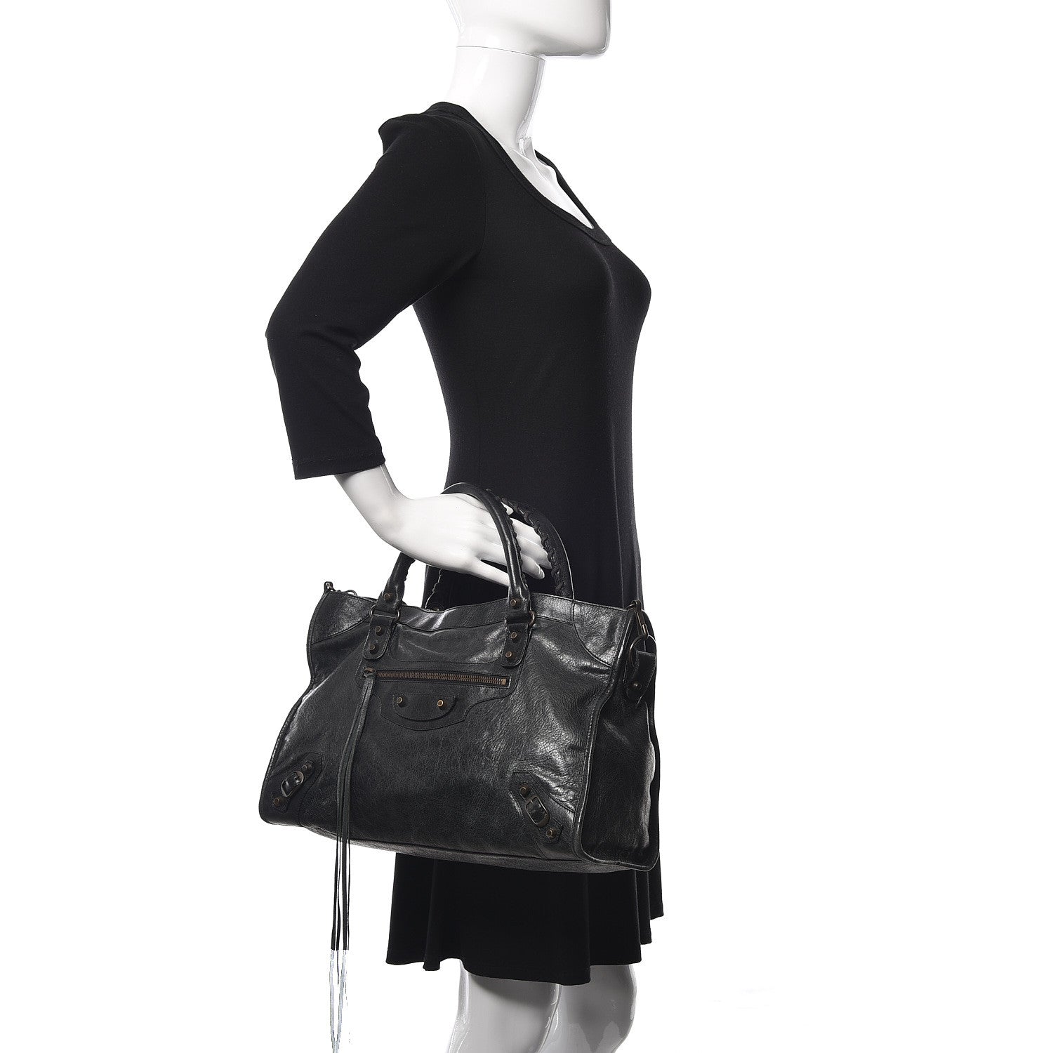 Balenciaga Agneau Classic Hardware City Black 2 of 11