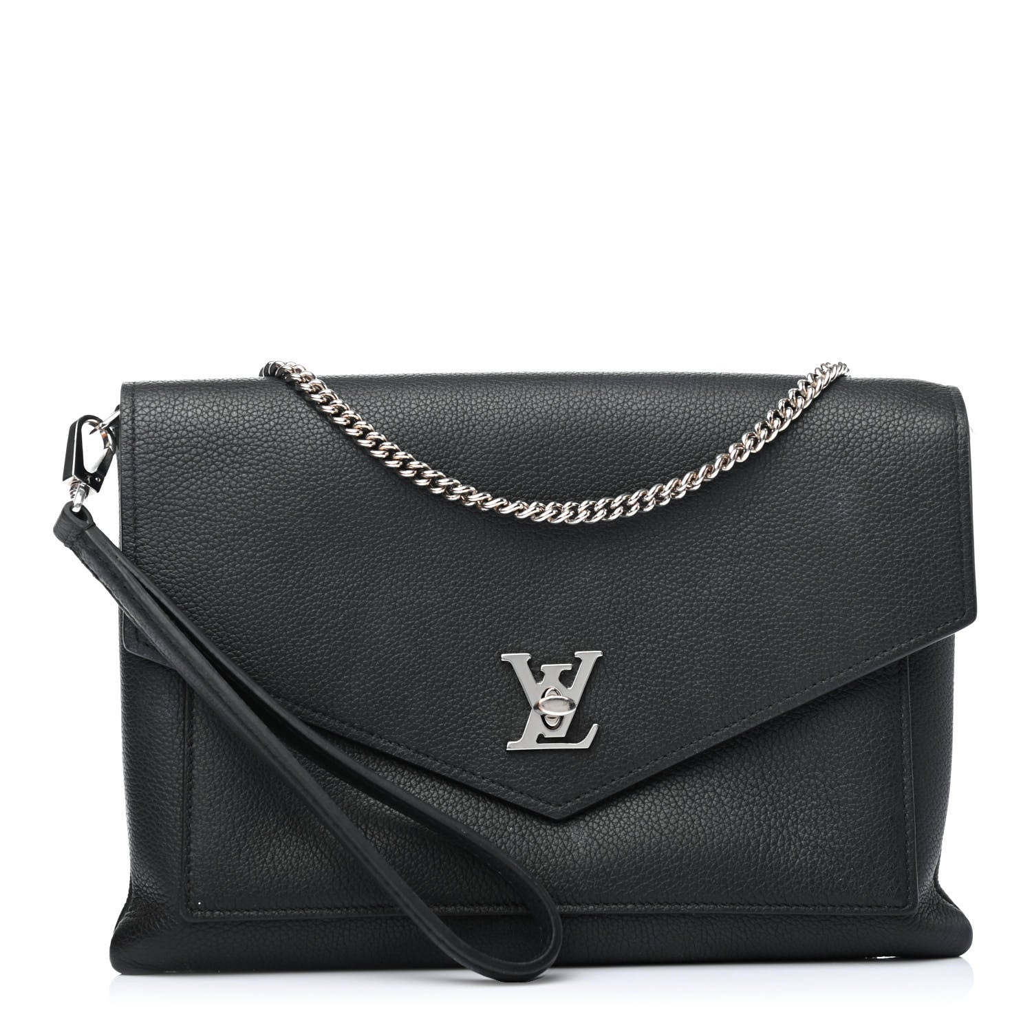 Louis Vuitton Soft Calfskin My Lockme Pochette Black 1 of 4