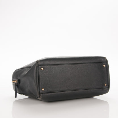 Chanel Caviar Large CC Shoulder Bag Black 4 of 13