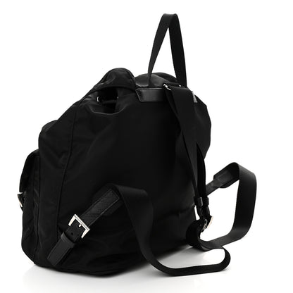 Prada Re-Nylon Tessuto Saffiano Medium Backpack Black 4 of 11