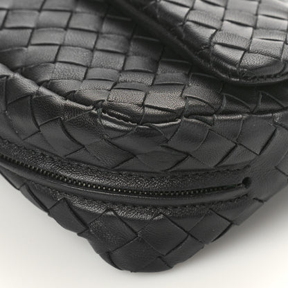 Bottega Veneta Nappa Intrecciato Mini Chain Messenger Black 9 of 9