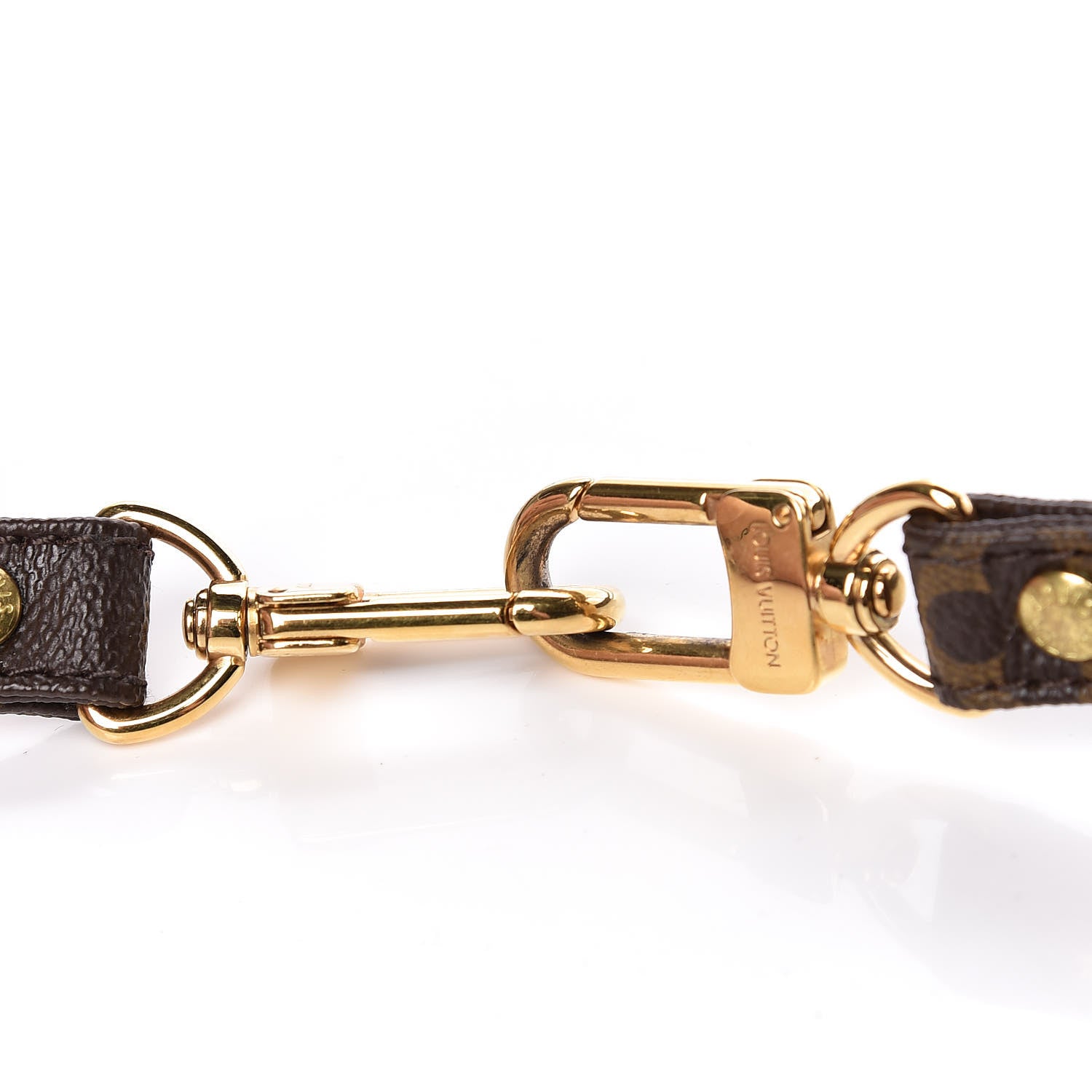 Louis Vuitton Monogram 16mm Adjustable Shoulder Strap 3 of 4