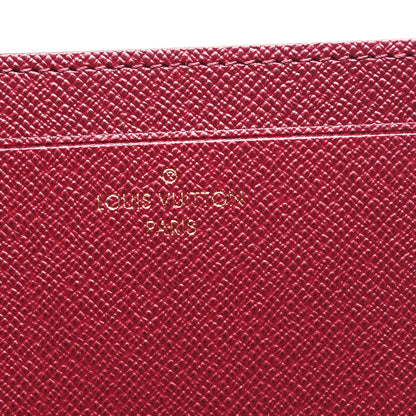 Louis Vuitton Calfskin Jeanne Wallet Insert Fuchsia 5 of 6