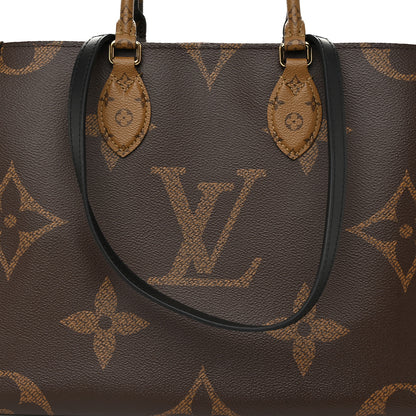 Louis Vuitton Reverse Monogram Giant Onthego MM 7 of 10