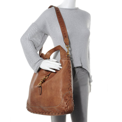 Gucci Leather Large New Jackie Shoulder Bag Maple Brown 2 of 7