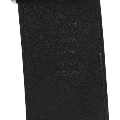 Gucci Textured Calfskin Double G 40mm Belt 90 36 Black 3 of 7