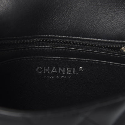 Chanel Lambskin Quilted Mini Square Flap Black 6 of 9