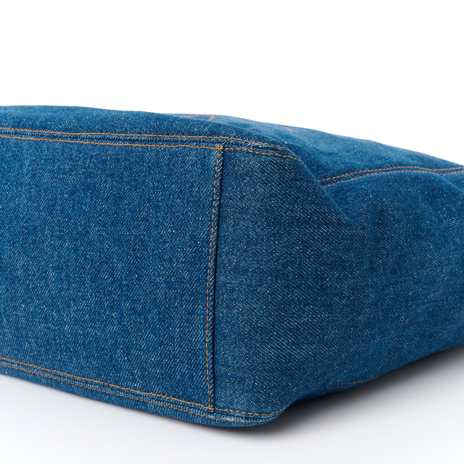 Chanel Denim Tortoise Timeless CC Tote Blue 10 of 10