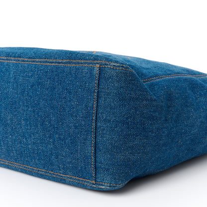 Chanel Denim Tortoise Timeless CC Tote Blue 10 of 10