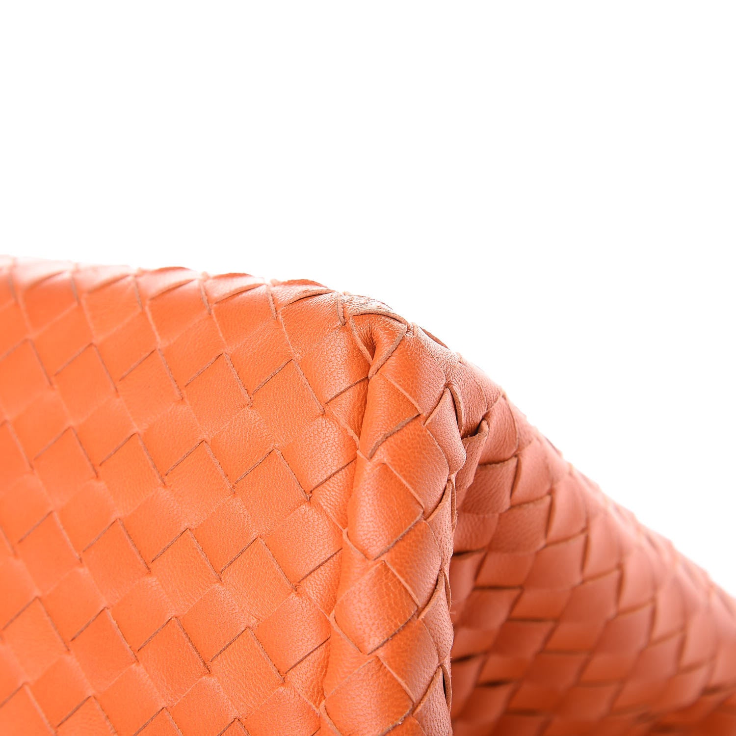 Bottega Veneta Nappa Intrecciato Milano Tote Orange 12 of 14