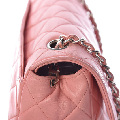 Chanel Lambskin Quilted Small Single Flap Pink 12 of 21