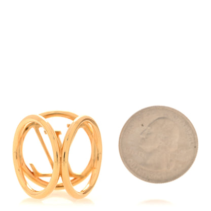 Louis Vuitton Louise Scarf Ring Holder Gold 2 of 4
