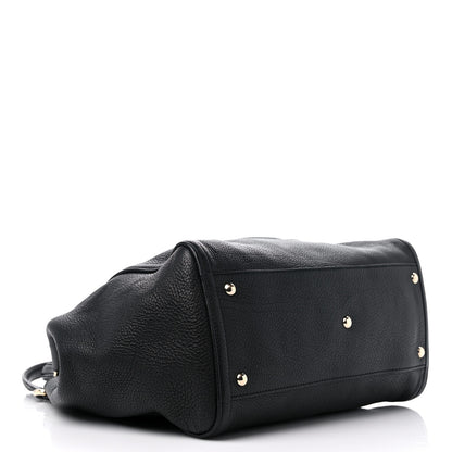Gucci Pebbled Calfskin Medium Soho Shoulder Bag Black 4 of 18