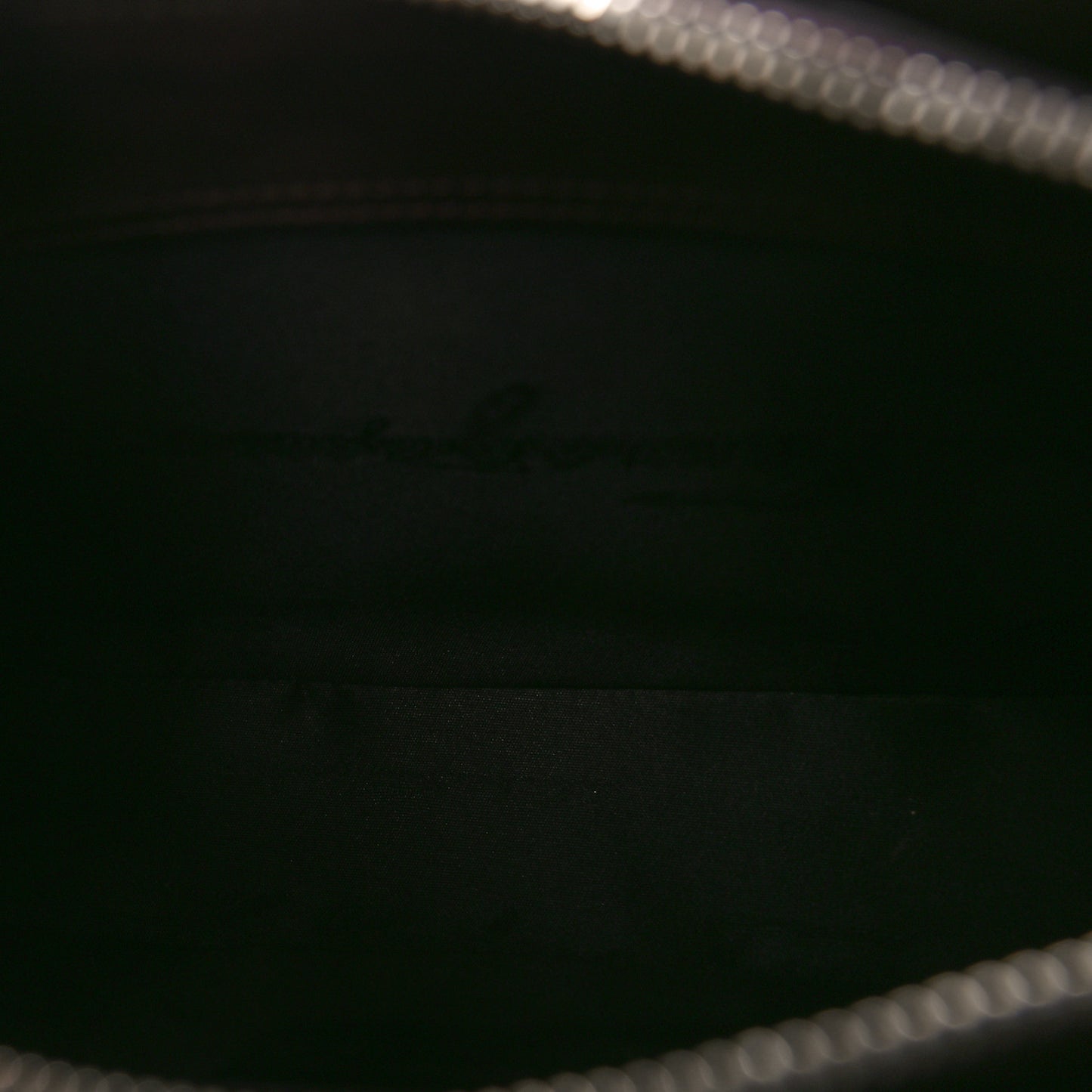 Soft Calfskin Gancini Hobo Dark Brown
