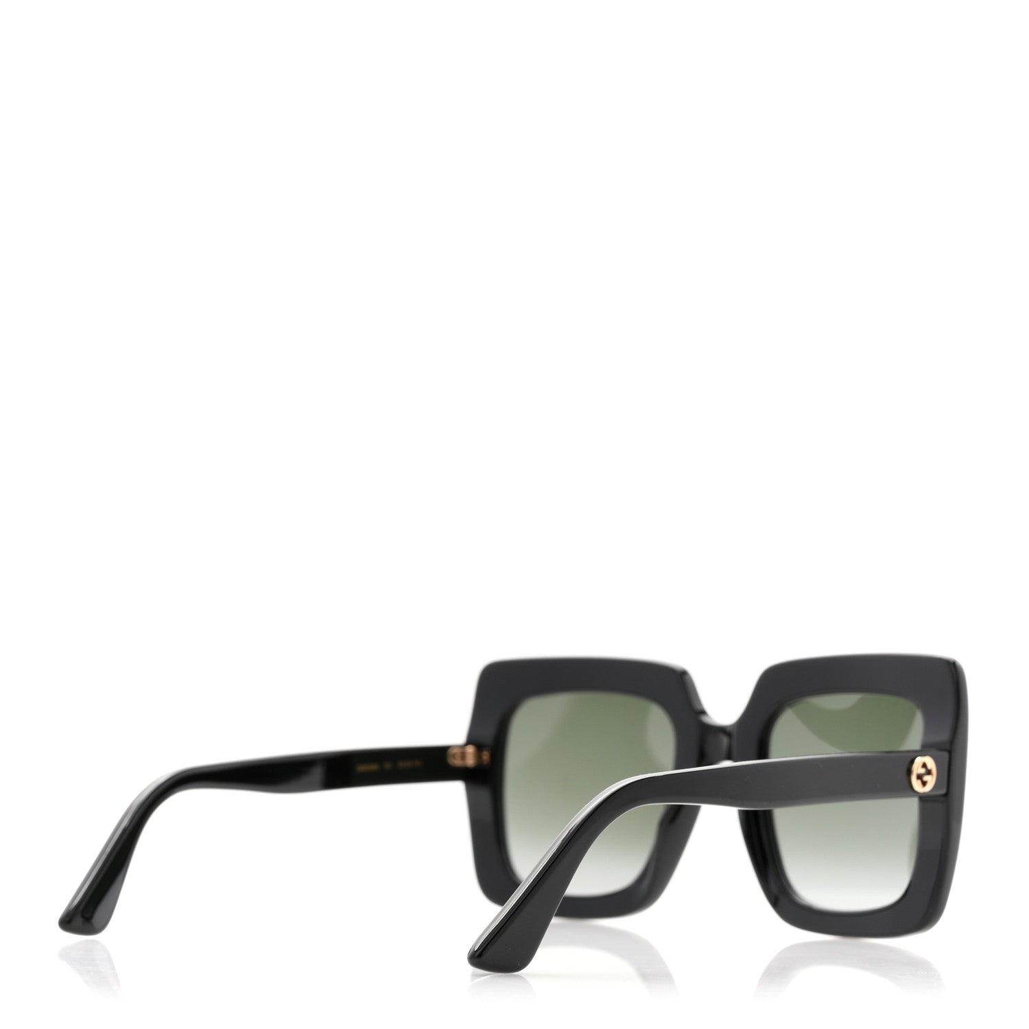 Gucci Acetate Oversize Sunglasses GG0328S Black 4 of 8