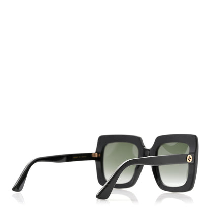 Gucci Acetate Oversize Sunglasses GG0328S Black 4 of 8
