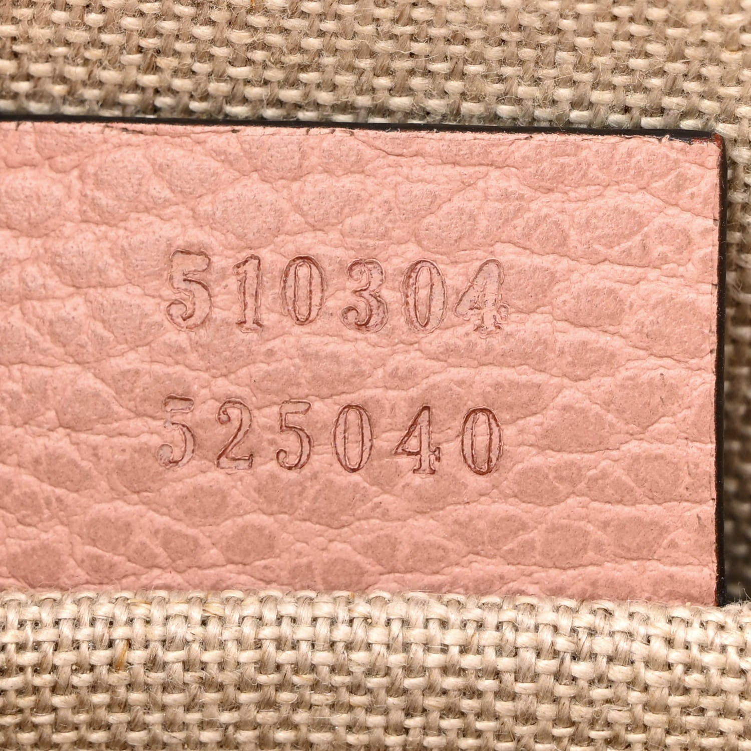Gucci Dollar Calfskin Small Interlocking G Shoulder Bag Soft Pink 7 of 11