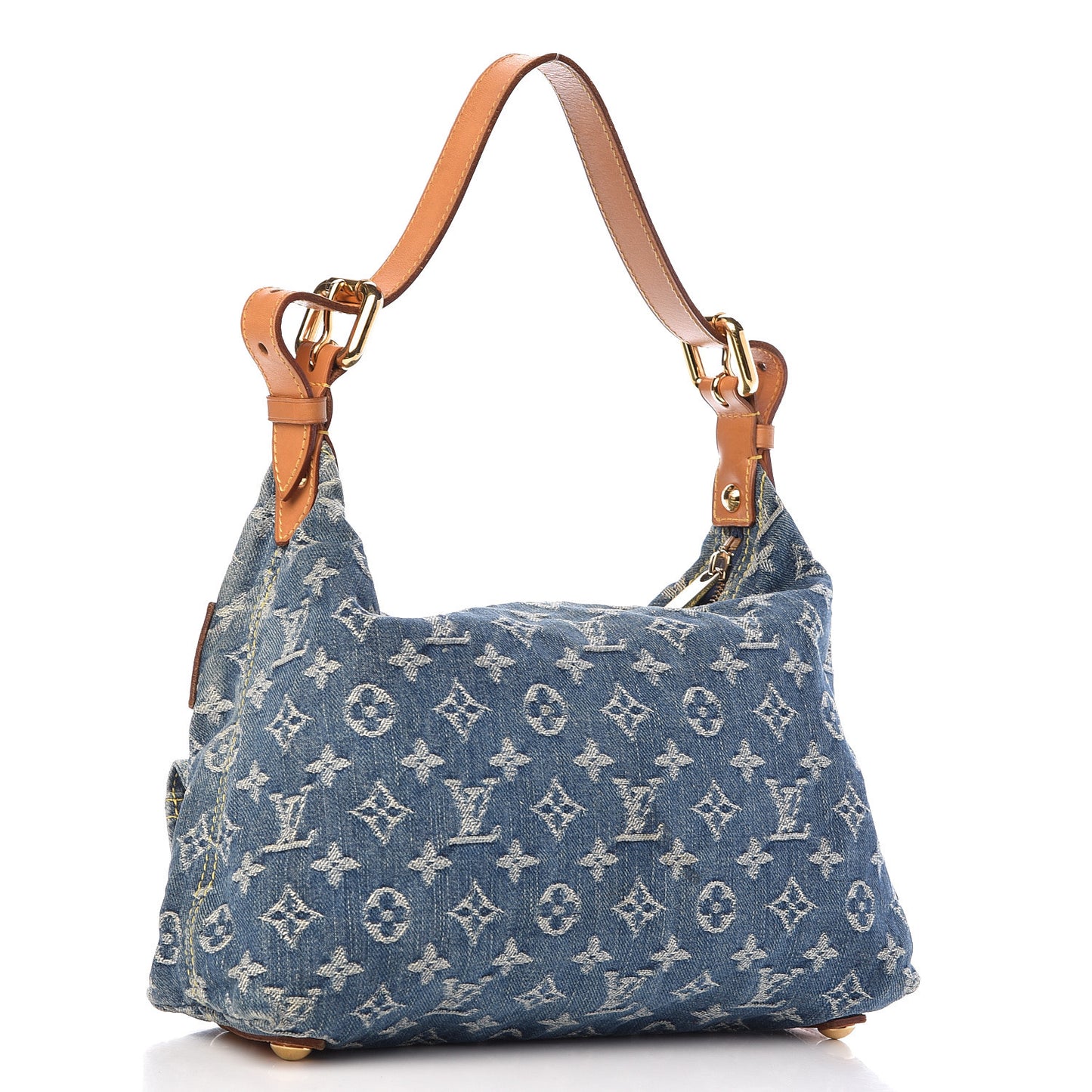 Monogram Denim Baggy PM Blue
