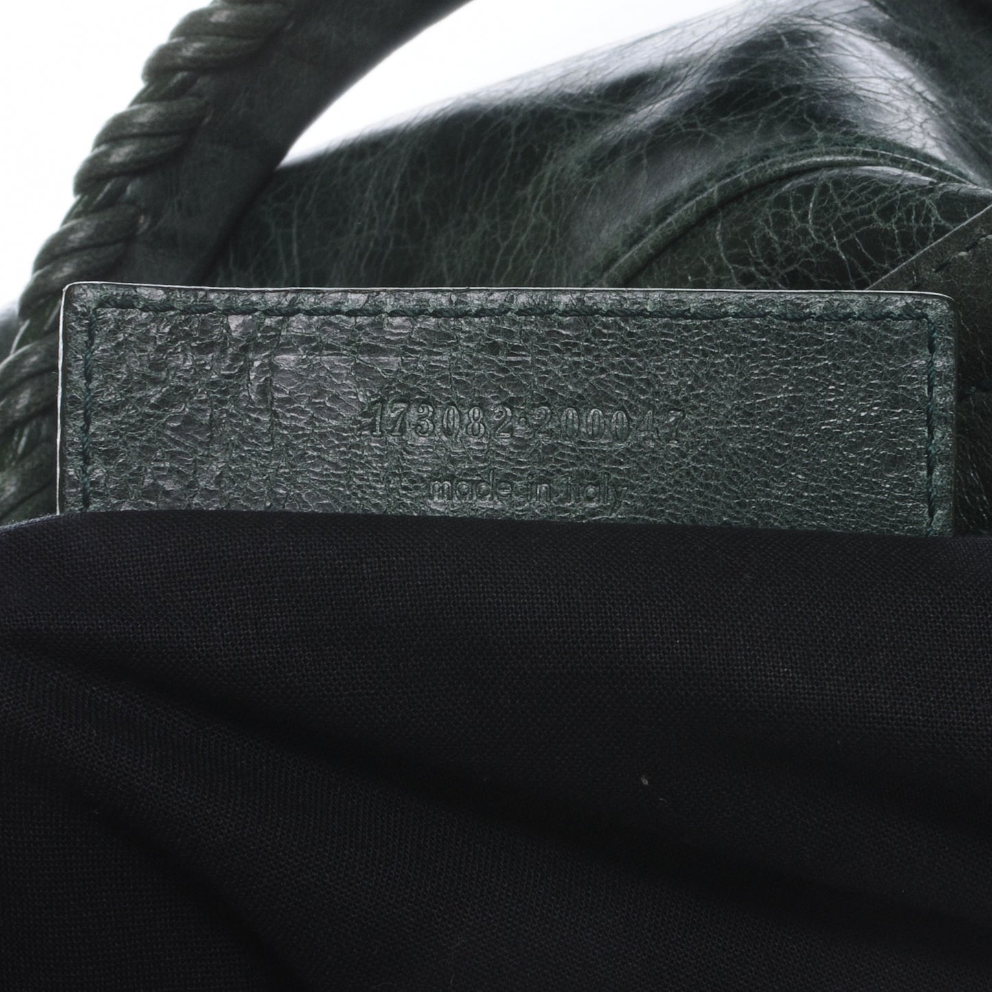 Agneau Giant 21 Silver Hardware Part Time Emerald
