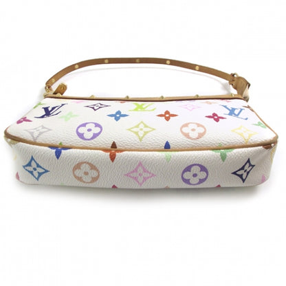 Louis Vuitton Monogram Multicolor Pochette Accessories White 4 of 9