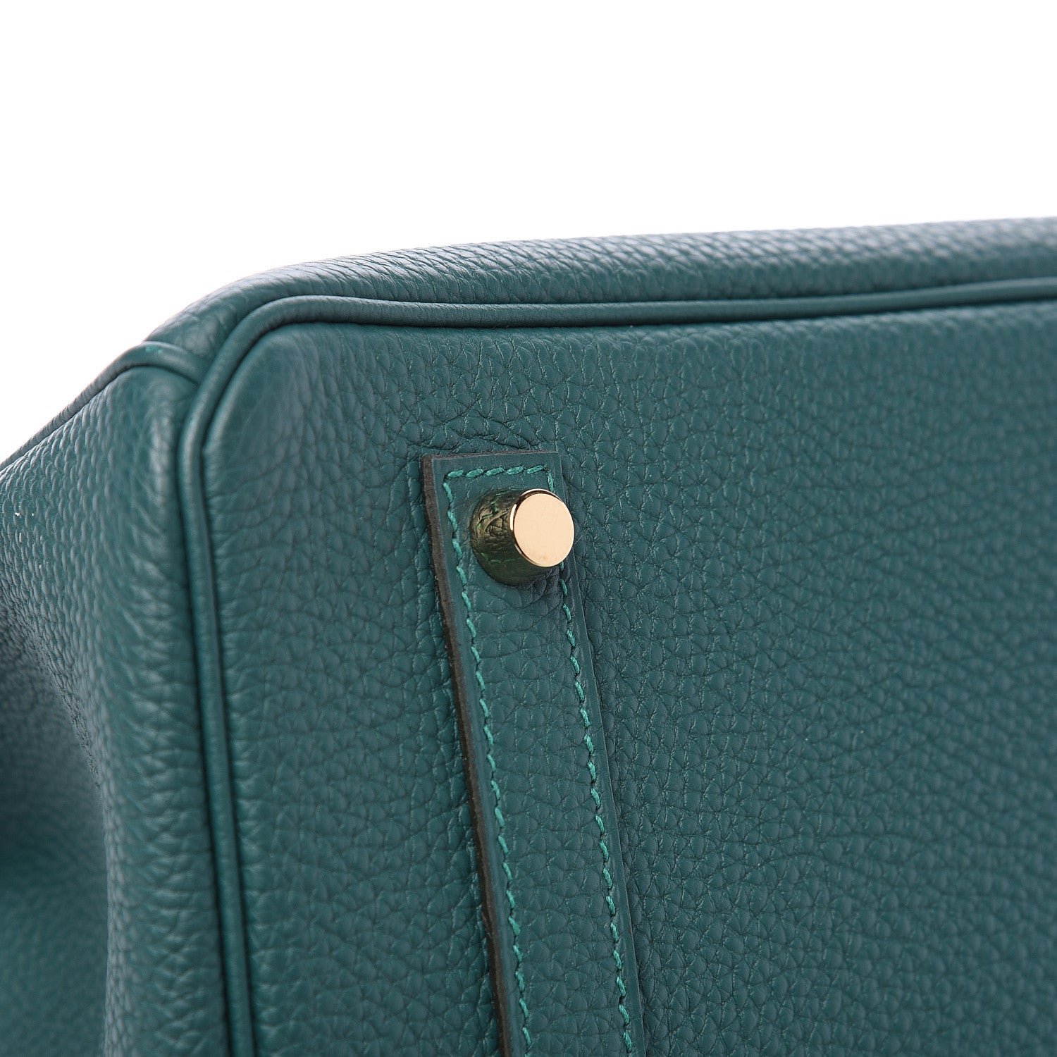 Hermes Togo Birkin 35 Malachite 8 of 10
