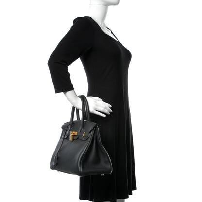 Hermes Togo Birkin 30 Plomb 2 of 18