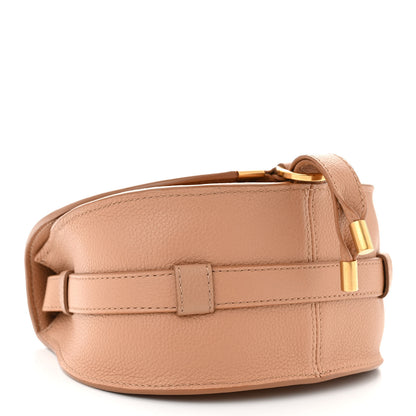 Chloe Grained Calfskin Small Marcie Saddle Bag Wood Rose 4 of 10