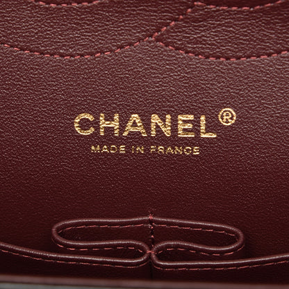 Chanel Lambskin Quilted Jumbo Double Flap Black 7 of 10